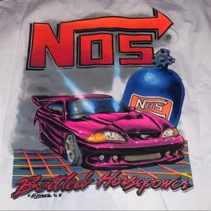 Vintage 1996 Pink Mustang NOS shirt